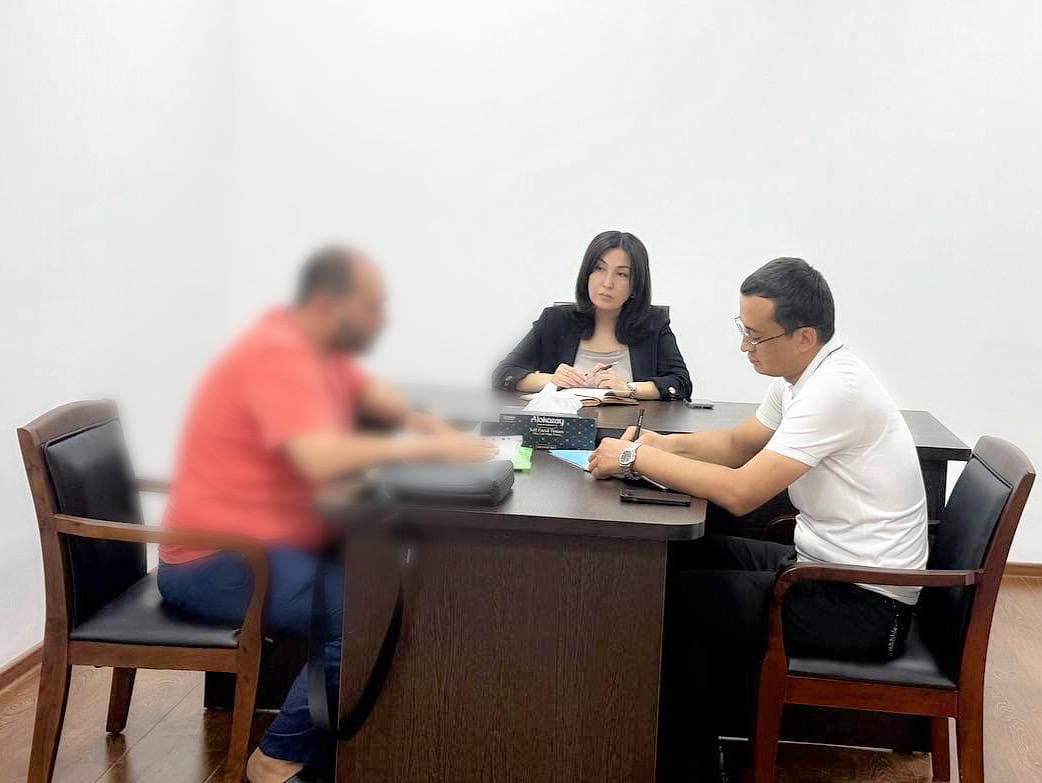 Bolalar ombudsmani bola masalalari yuzasidan o‘zining navbatdagi shaxsiy qabulini o‘tkazdi.