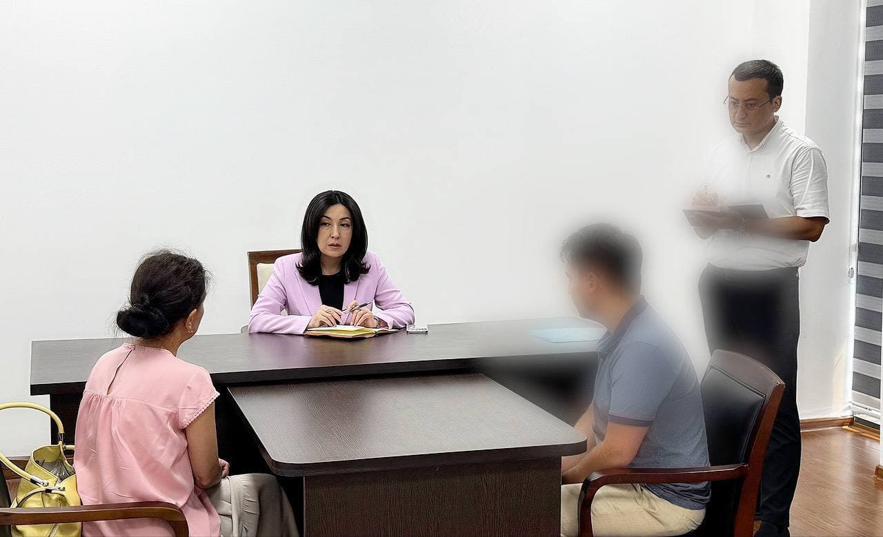 Bolalar ombudsmani bola masalalari yuzasidan o‘zining navbatdagi shaxsiy qabulini o‘tkazdi.