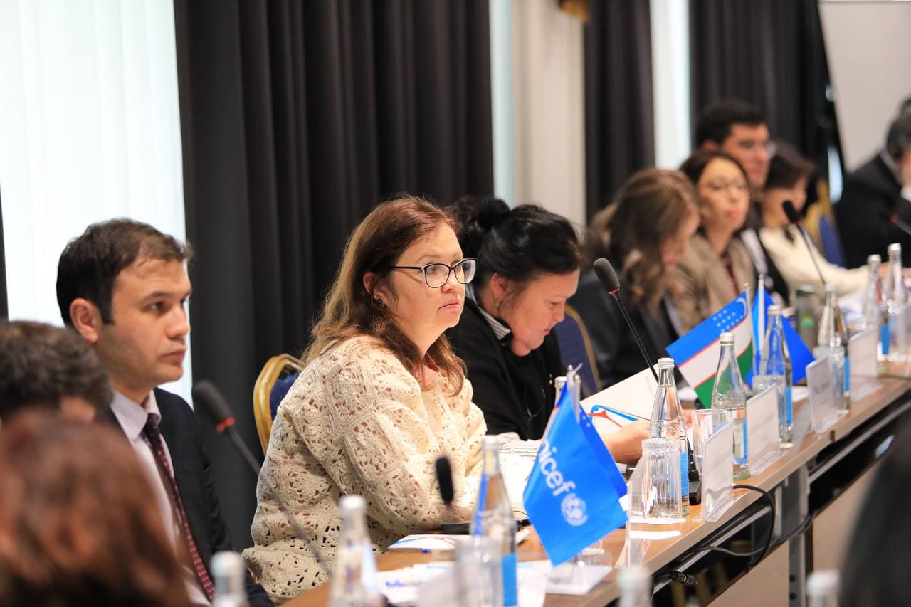 UNICEF tomonidan “2021-2025 yillarda
UNISEF va O‘zbekiston hukumatining Bolalarni himoya qilish dasturi” muhokamasi uchun o‘tkazilgan uchrashuvda ishtirok etdik.