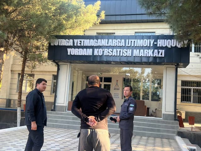 Bolalar ombudsmanining Navoiy viloyatidagi mintaqaviy vakili Navoiy viloyat IIB huzuridagi Voyaga yetmaganlarga ijtimoiy-huquqiy yordam ko‘rsatish markazida bo‘ldi.