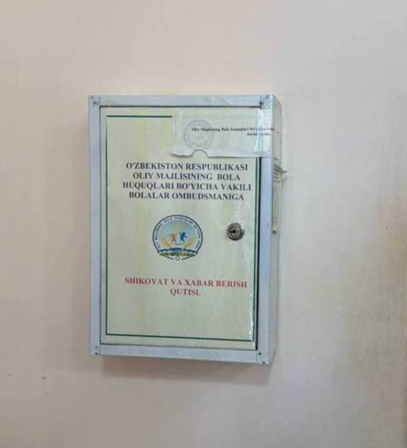 Bolalar ombudsmani monitoring safari doirasida Samarqand viloyat IIB huzuridagi Voyaga yetmaganlarga ijtimoiy-huquqiy yordam ko‘rsatish markazida o‘rganish olib bordi.