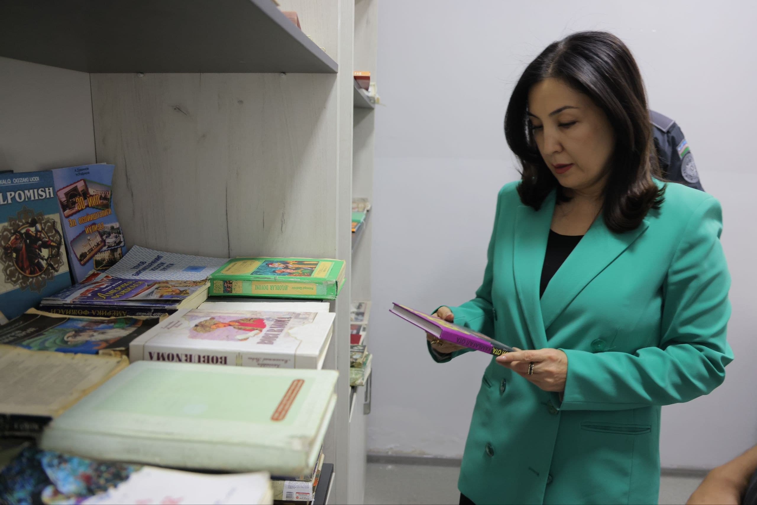 Bolalar ombudsmani Toshkent viloyati Toshkent tumani IIB vaqtincha saqlash hibsxonasida bo‘lib, voyaga yetmaganlarni saqlash uchun mavjud sharoitlarni ko‘zdan kechirdi.