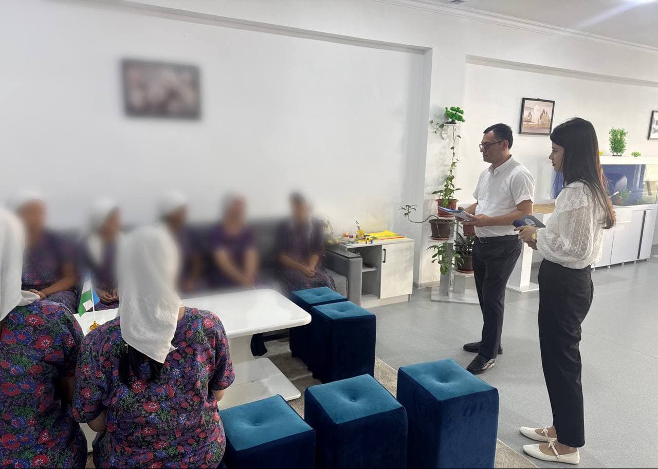 Zangiota tumanidagi jazoni ijro etish muassasasida monitoring o‘rganishi o‘tkazildi