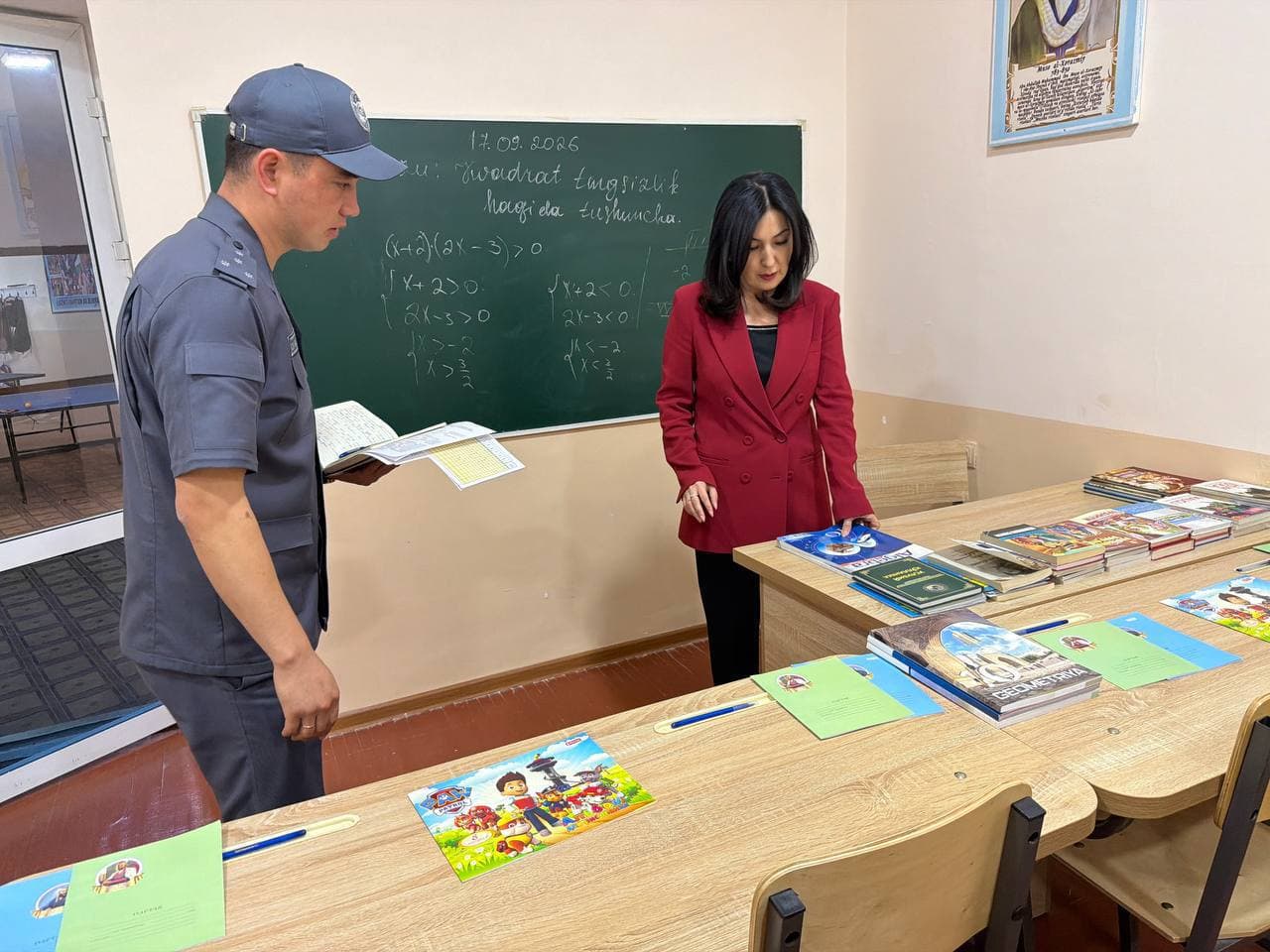 Bolalar ombudsmani monitoring safari doirasida Samarqand viloyat IIB huzuridagi Voyaga yetmaganlarga ijtimoiy-huquqiy yordam ko‘rsatish markazida o‘rganish olib bordi.