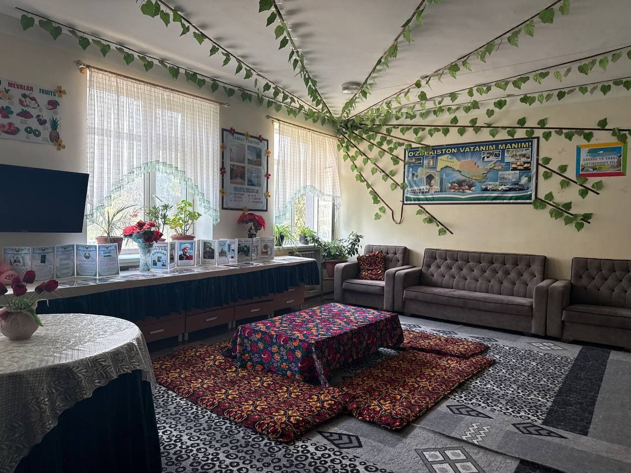 Namangan viloyatiga qilingan monitoring tashrifi davomida Bolalar ombudsmani To‘raqo‘rg‘on tumanida joylashgan 48-sonli “Aqli zaif bolalar uchun”ixtisoslashtirilgan maktab internatida bo‘ldi.