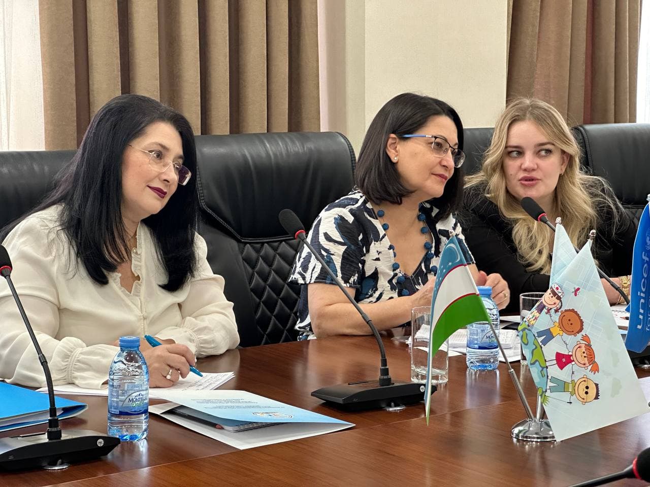 UNICEFning O‘zbekistondagi vakolatxonasi yangi  rahbari Rehina Mariya Kastidjio bilan  uchrashuv o‘tkazildi