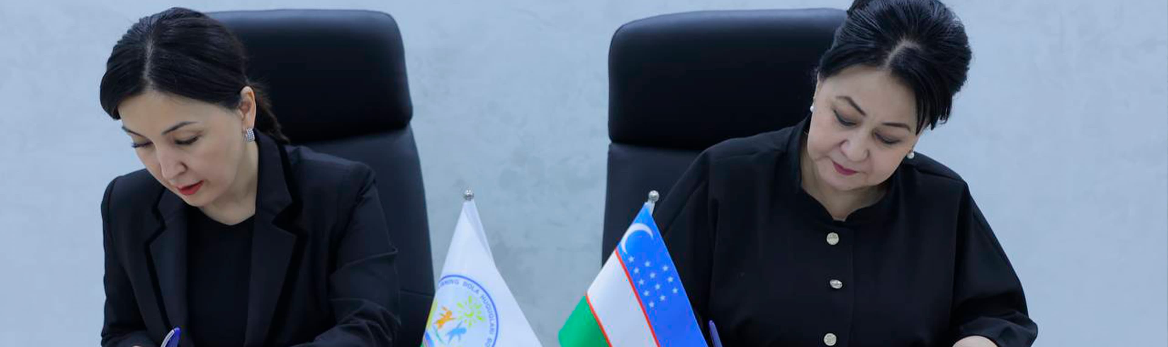 Oliy Majlisning Bola huquqlari bo‘yicha vakili (Bolalar ombudsmani) hamda O‘zbekiston Respublikasi Kambag‘allikni qisqartirish va bandlik vazirligi o‘rtasida o‘zaro hamkorlik to‘g‘risida memorandum imzolandi.