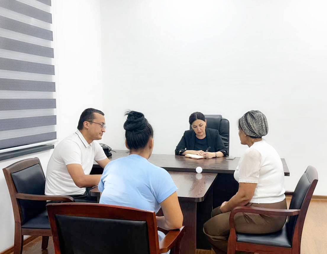 Kuni kecha Bolalar ombudsmani o‘zining navbatdagi shaxsiy qabulini o‘tkazdi.