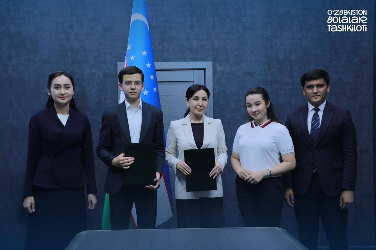 Bolalar Ombudsmani va O‘zbekiston bolalar tashkiloti Boshqaruv Kengashi o‘rtasida hamkorlik to‘g‘risidagi memorandum imzolandi.