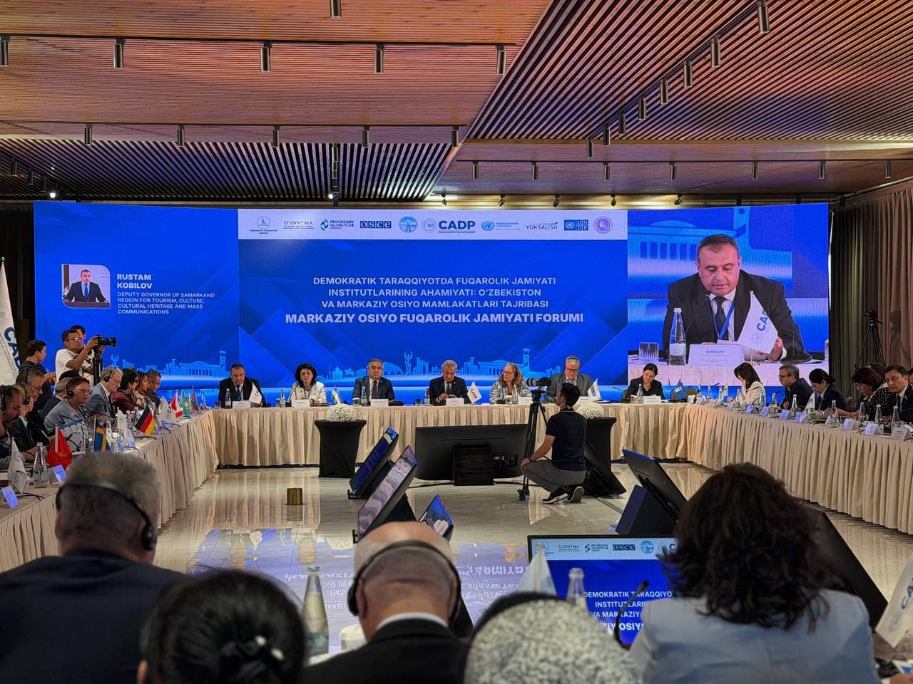 Samarqand shahrida "Demokratik taraqqiyotda fuqarolik jamiyati institutlarining ahamiyati: O‘zbekiston va Markaziy Osiyo mamlakatlari tajribasi" mavzusida xalqaro forum bo‘lib o‘tdi