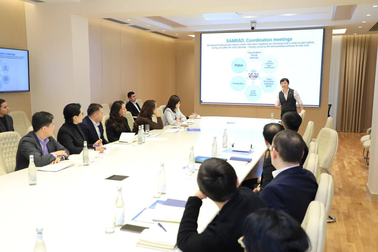 “Barnahus” modelini O‘zbekistonda joriy etish masalalari bo‘yicha idoralararo uchrashuv bo‘lib o‘tdi