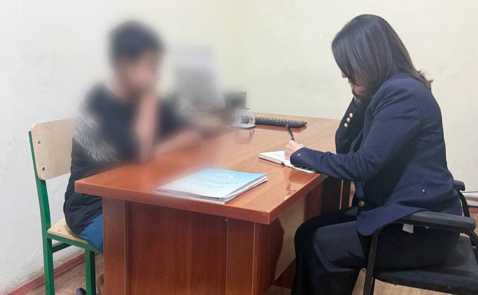 Namangan viloyatidagi monitoring tashrif doirasida Bolalar ombudsmani Namangan viloyati IIV huzuridagi Voyaga yetmaganlarga ijtimoiy-huquqiy yordam ko‘rsatish markazida bo‘ldi.