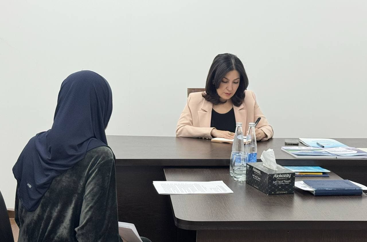 Bolalar ombudsmani bola masalalari yuzasidan navbatdagi shaxsiy qabulini o‘tkazdi.