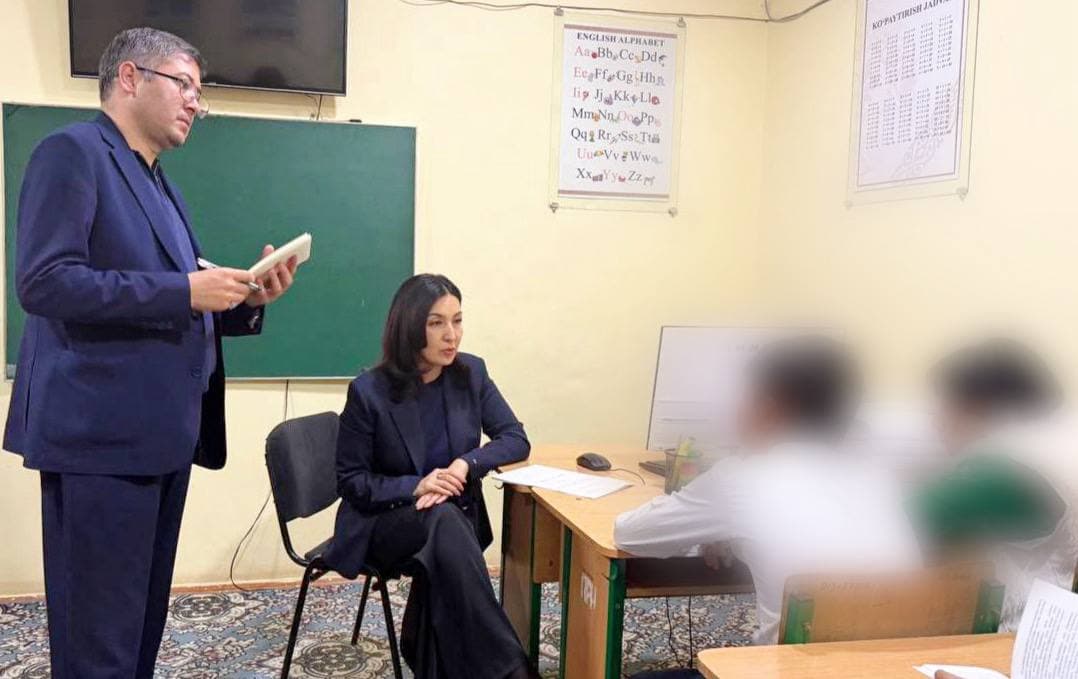 Namangan viloyatidagi monitoring tashrif doirasida Bolalar ombudsmani Namangan viloyati IIV huzuridagi Voyaga yetmaganlarga ijtimoiy-huquqiy yordam ko‘rsatish markazida bo‘ldi.